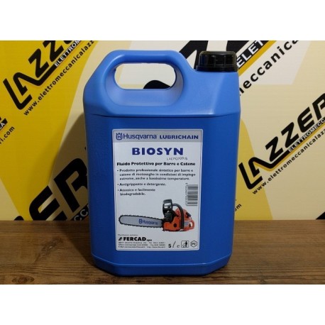 Olio Protettivo per Catena Husqvarna Biosyn 5 Litri