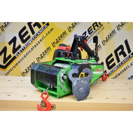 Verricello Forestale Docma VF150 Automatic con Carrucola rinvio