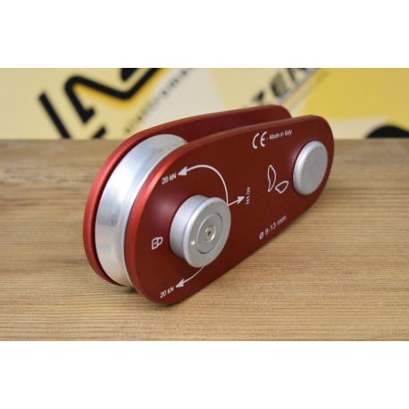 Carrucola di Rinvio alluminio RED 40kN x VF80/105/Nippon